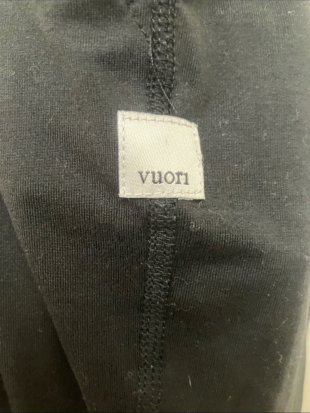 Vuori Black Racerback Jumpsuit with Drawstring - Picture 3 of 3